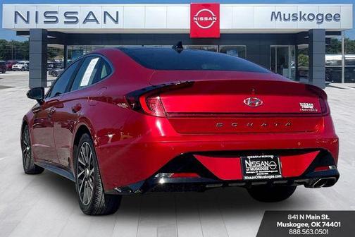 Calypso Red 2021 Hyundai SONATA Limited