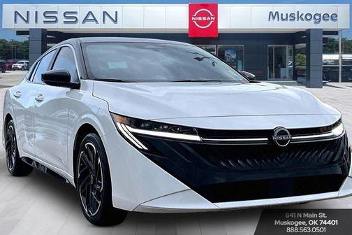Aspen White/Super Black 2026 Nissan Sentra SR