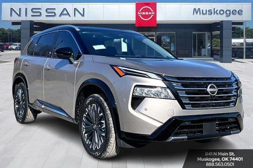 Champagne Silver/Black 2026 Nissan Rogue Platinum