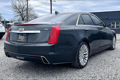 Phantom Gray Metallic 2017 Cadillac CTS 3.6L Premium Luxury