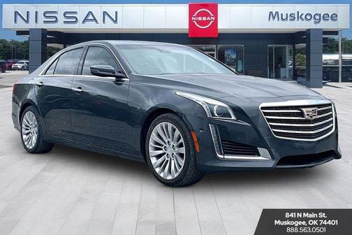 Phantom Gray Metallic 2017 Cadillac CTS 3.6L Premium Luxury