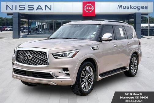 Champagne Quartz 2019 INFINITI QX80 Luxe