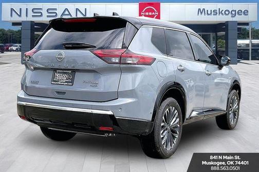 Boulder Gray/Super Black 2026 Nissan Rogue Platinum