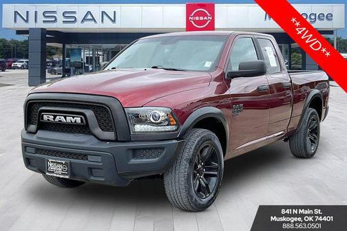 Delmonico Red Pearlcoat 2021 RAM 1500 Classic Warlock Quad Cab 4x4 6'4' Box