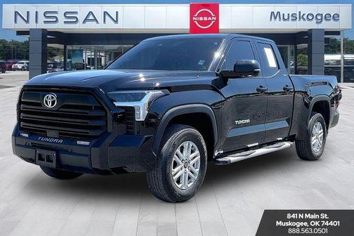 Midnight Black Metallic 2024 Toyota Tundra SR5