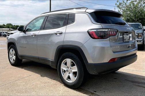 Billet Silver Metallic Clearcoat 2022 Jeep Compass Latitude