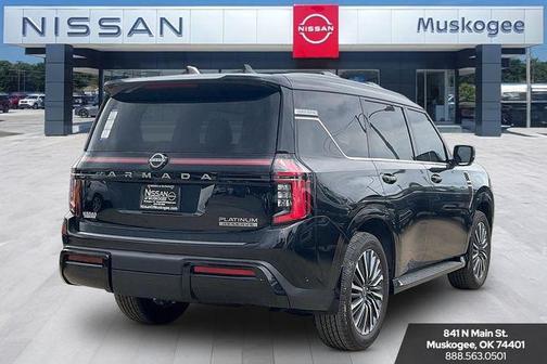 Super Black 2026 Nissan Armada Platinum Reserve