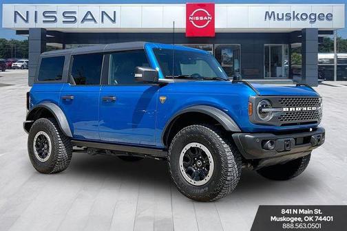 Blue Metallic 2022 Ford Bronco Badlands