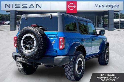 Blue Metallic 2022 Ford Bronco Badlands