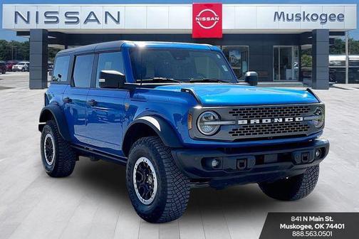 Blue Metallic 2022 Ford Bronco Badlands