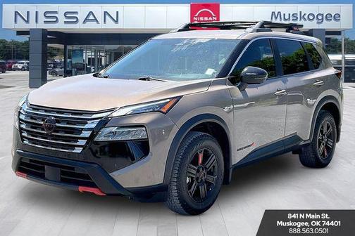 Baja Storm Metallic 2025 Nissan Rogue Rock Creek