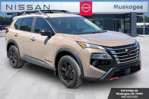 Baja Storm Metallic 2025 Nissan Rogue Rock Creek