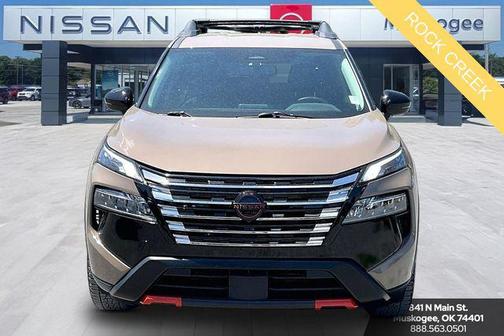Baja Storm Metallic 2025 Nissan Rogue Rock Creek