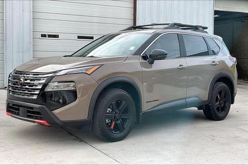 Baja Storm Metallic 2025 Nissan Rogue Rock Creek