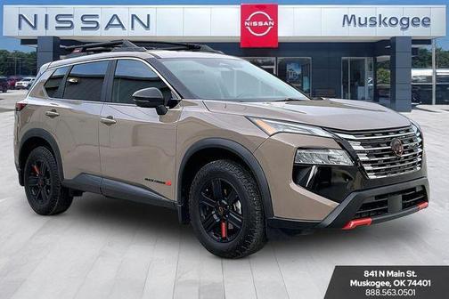 Baja Storm Metallic 2025 Nissan Rogue Rock Creek