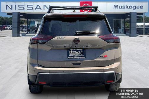 Baja Storm Metallic 2025 Nissan Rogue Rock Creek
