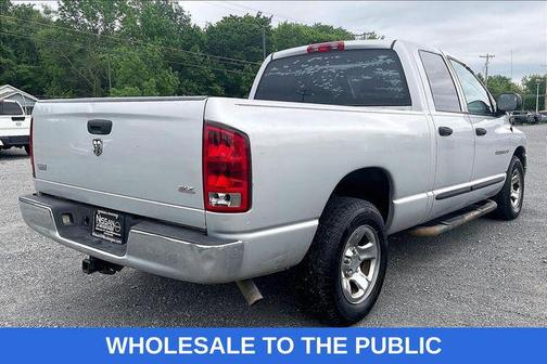 Bright Silver Metallic Clearcoat 2005 Dodge Ram 1500 SLT Quad Cab