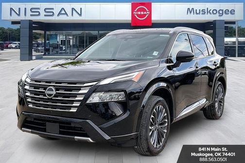 Super Black 2026 Nissan Rogue Platinum