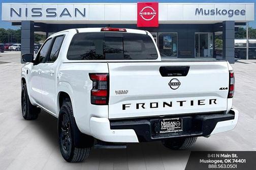 Glacier White 2026 Nissan Frontier SV