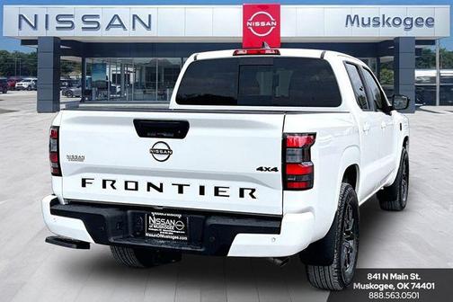 Glacier White 2026 Nissan Frontier SV