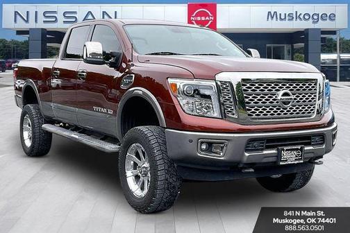 Copper 2017 Nissan Titan XD Platinum Reserve