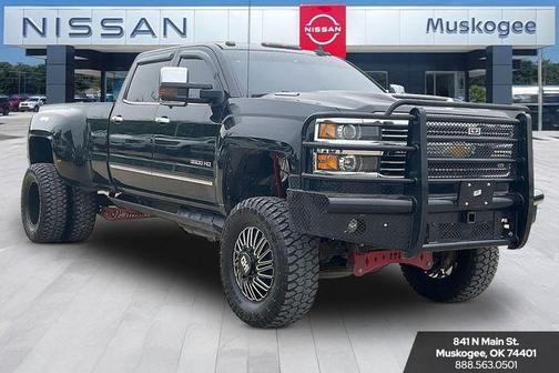 Black 2018 Chevrolet Silverado 3500 LTZ