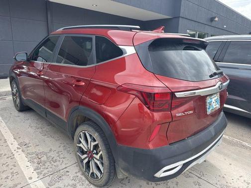 Mars Orange 2021 Kia Seltos S Turbo