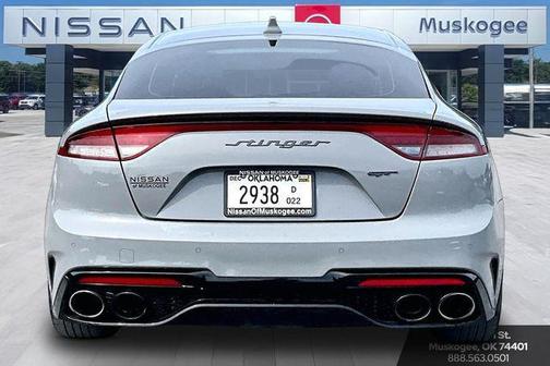 Ceramic Silver 2023 Kia Stinger GT-Line