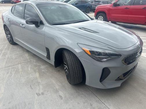 Ceramic Silver 2023 Kia Stinger GT-Line