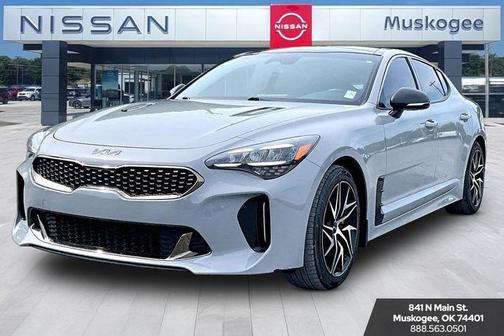 Ceramic Silver 2023 Kia Stinger GT-Line