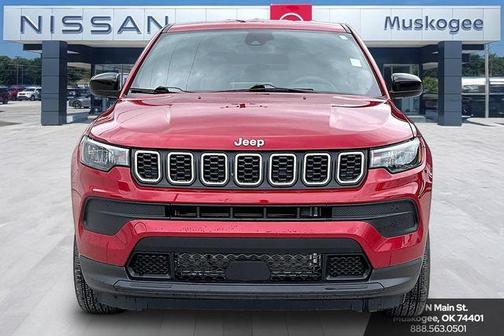 Red Hot Pearlcoat 2025 Jeep Compass Sport
