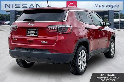Red Hot Pearlcoat 2025 Jeep Compass Sport