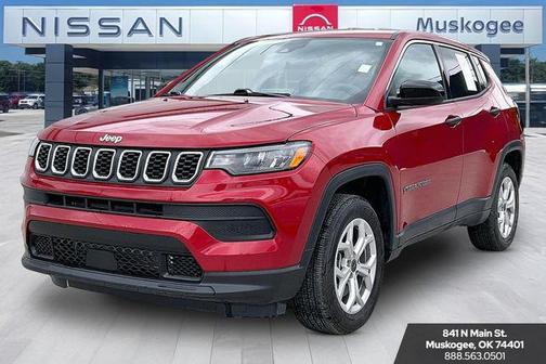 Red Hot Pearlcoat 2025 Jeep Compass Sport