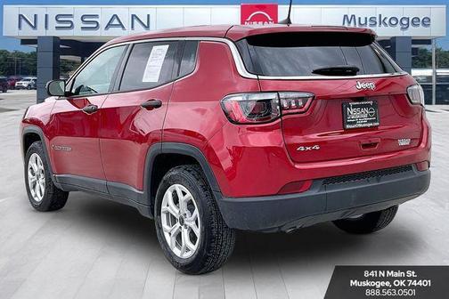 Red Hot Pearlcoat 2025 Jeep Compass Sport