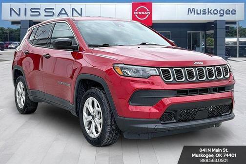 Red Hot Pearlcoat 2025 Jeep Compass Sport