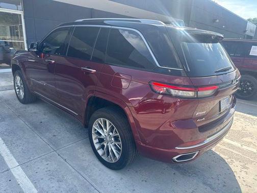 Velvet Red Pearlcoat 2023 Jeep Grand Cherokee Summit