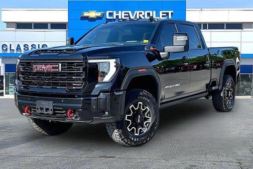 Onyx Black 2025 GMC Sierra 2500 AT4X