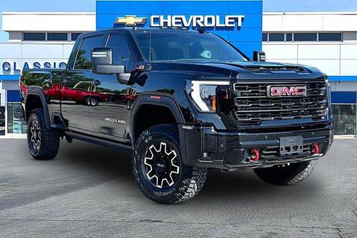 Onyx Black 2025 GMC Sierra 2500 AT4X