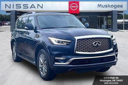 Hermosa Blue 2024 INFINITI QX80 Luxe