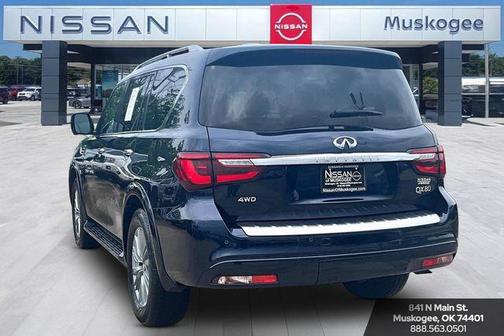 Hermosa Blue 2024 INFINITI QX80 Luxe