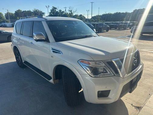 Pearl White Tricoat 2020 Nissan Armada Platinum
