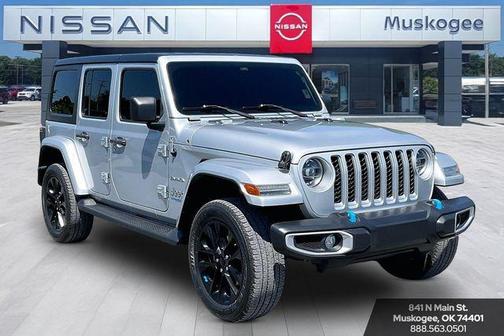 Silver Zynith Clearcoat 2022 Jeep Wrangler Unlimited 4xe Sahara