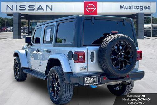 Silver Zynith Clearcoat 2022 Jeep Wrangler Unlimited 4xe Sahara