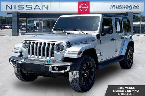 Silver Zynith Clearcoat 2022 Jeep Wrangler Unlimited 4xe Sahara