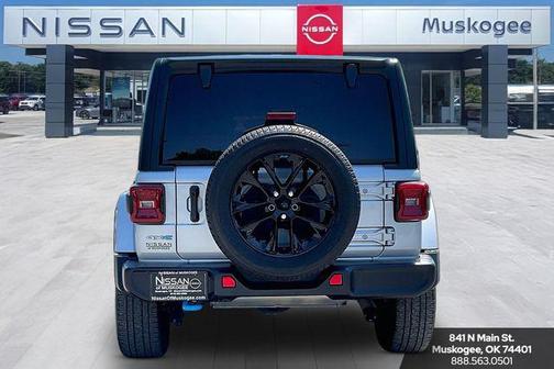 Silver Zynith Clearcoat 2022 Jeep Wrangler Unlimited 4xe Sahara
