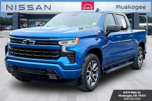Glacier Blue Metallic 2022 Chevrolet Silverado 1500 RST