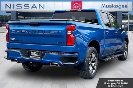 Glacier Blue Metallic 2022 Chevrolet Silverado 1500 RST