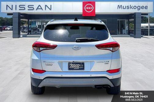 Molten Silver 2017 Hyundai TUCSON Limited