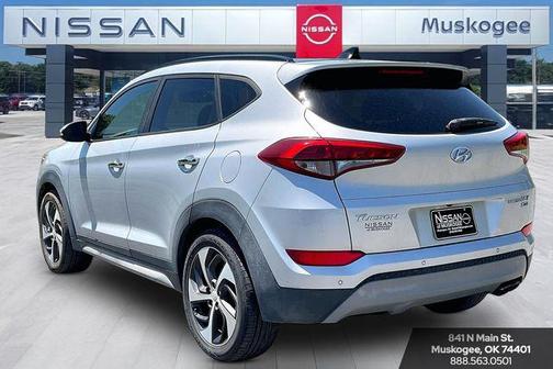 Molten Silver 2017 Hyundai TUCSON Limited