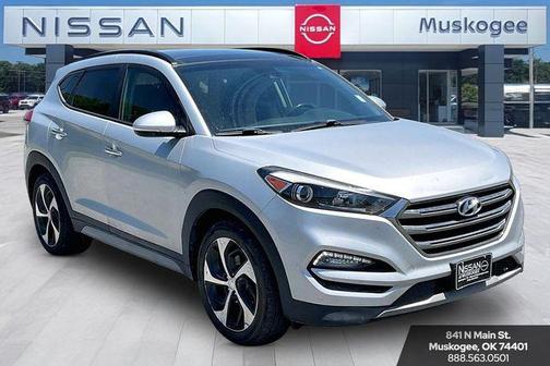 Molten Silver 2017 Hyundai TUCSON Limited
